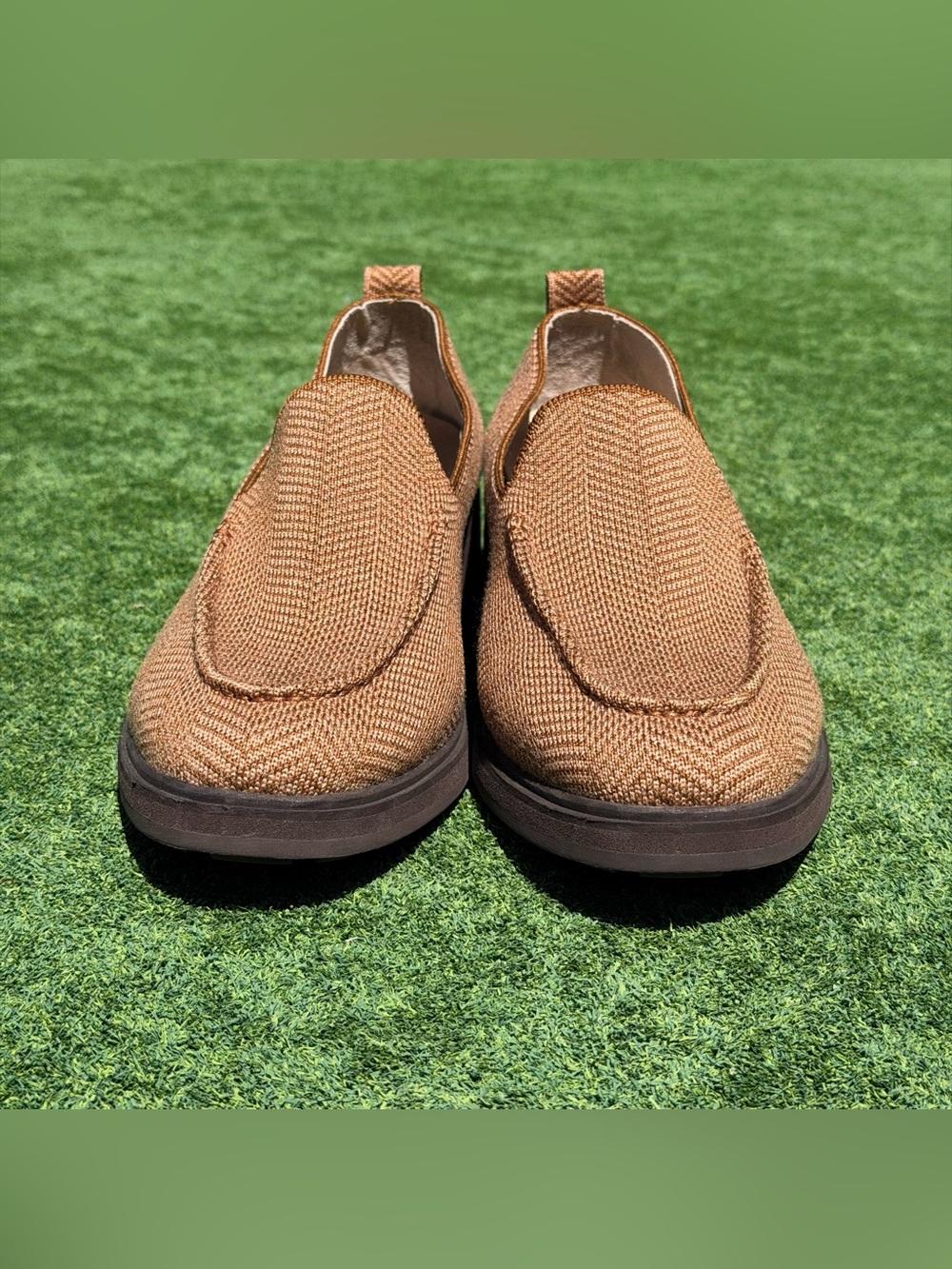 Rothy’s The Lug Loafer Women's Size 12 Brown Casual Formal Herringbone - Picture 3 of 10